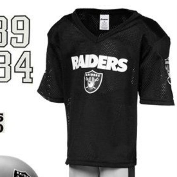 Franklin Oakland Las Vegas Raiders Jersey Youth Size BOYS Medium - Picture 1 of 6
